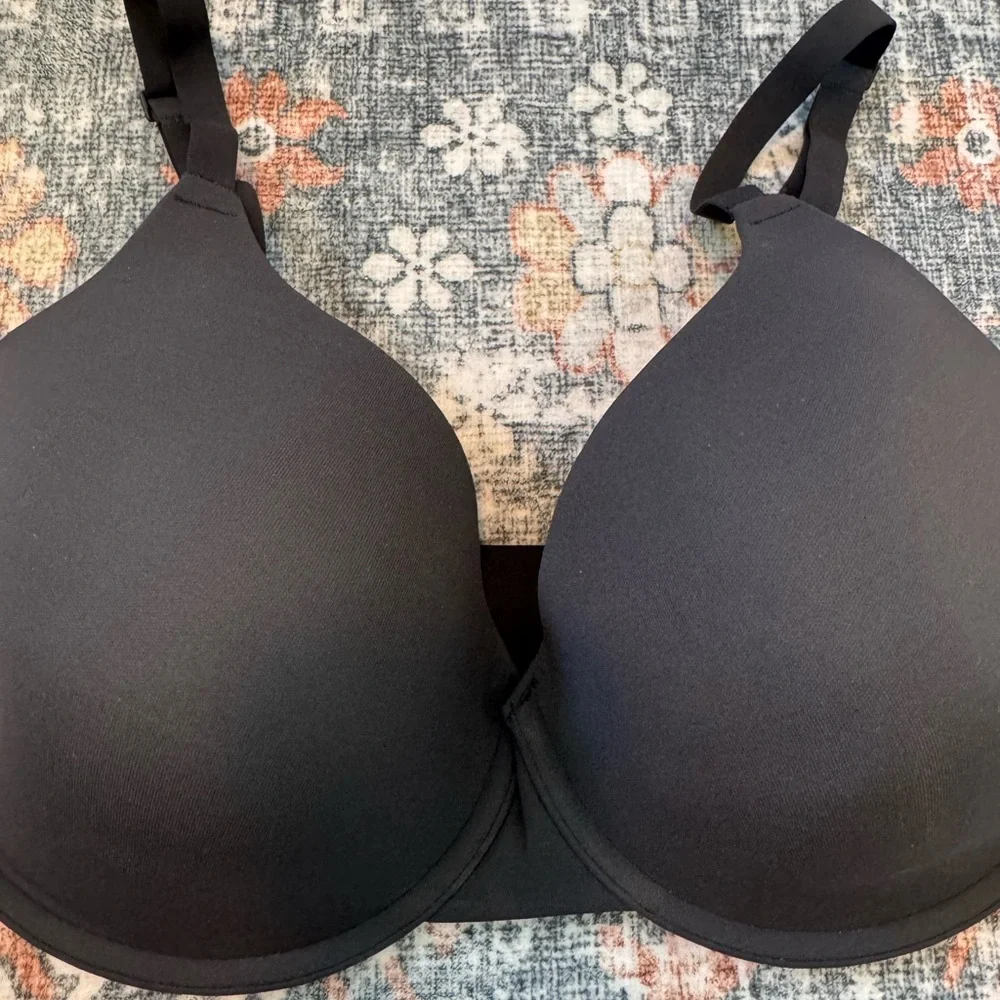 NWOT SKIMS Classic Black Women's Bra Sz 34DDD - Picture 3 of 8